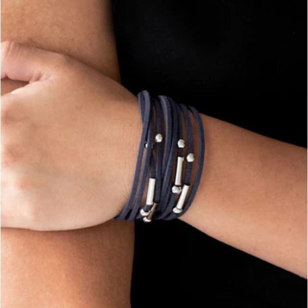 Back to Backpacker Blue Bracelet (37)